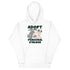 "Adopt A Personal Stalker" English Bulldog Unisex Hoodie | B&W Colored