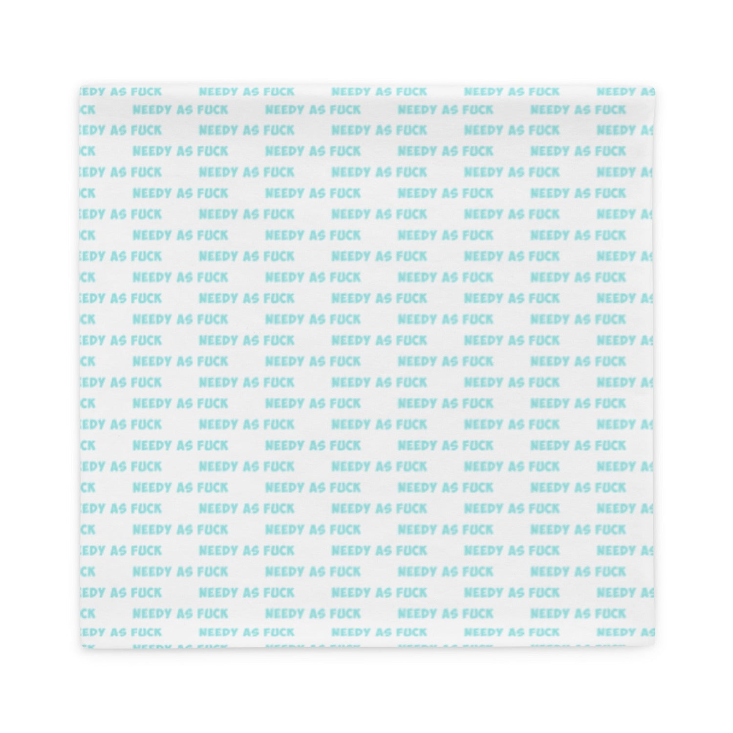 "Adopt A Personal Stalker" French Bulldog Pillow Case | B&W Colored