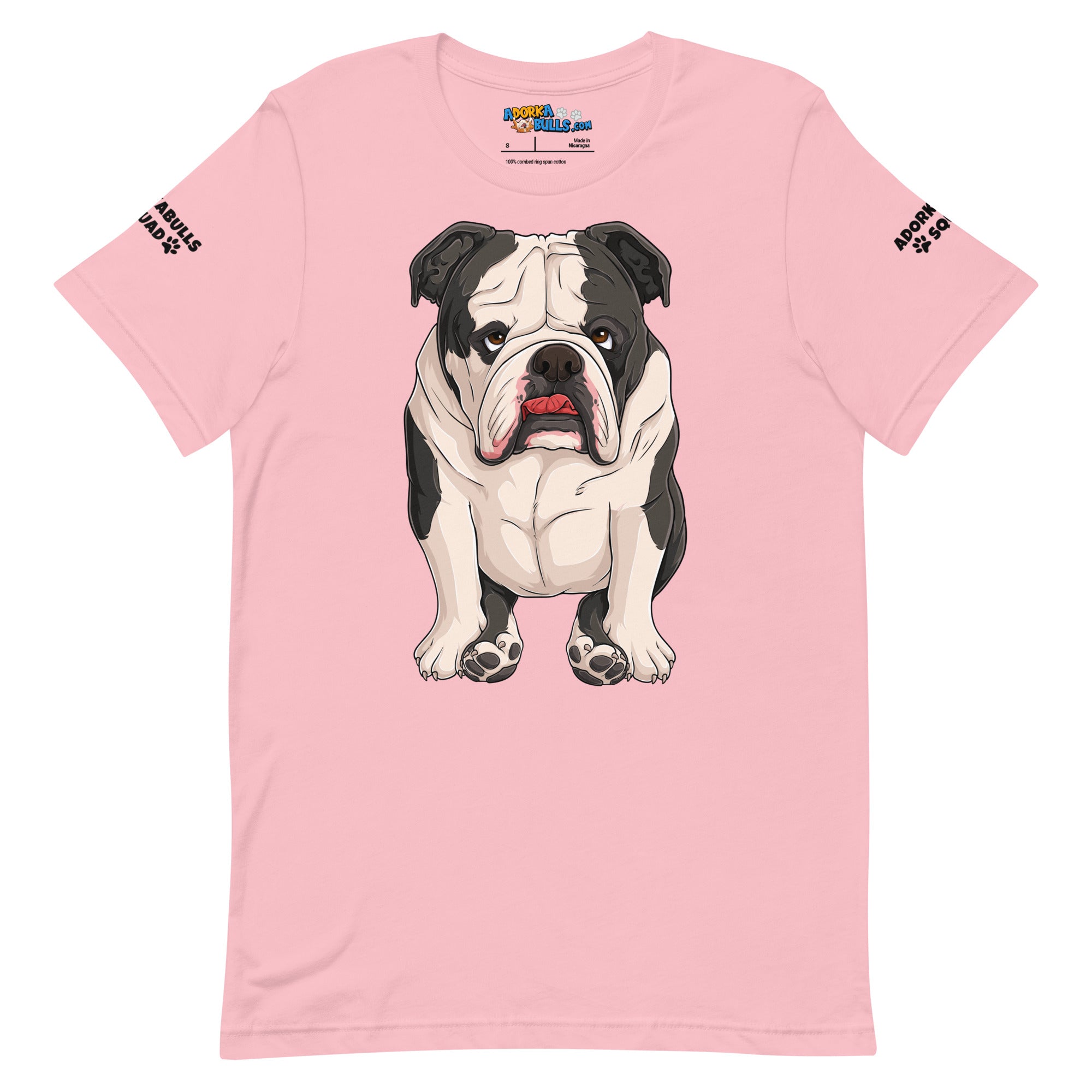"Adorkabulls Squad" Sitting Bully Unisex Tee | Black & White Colored