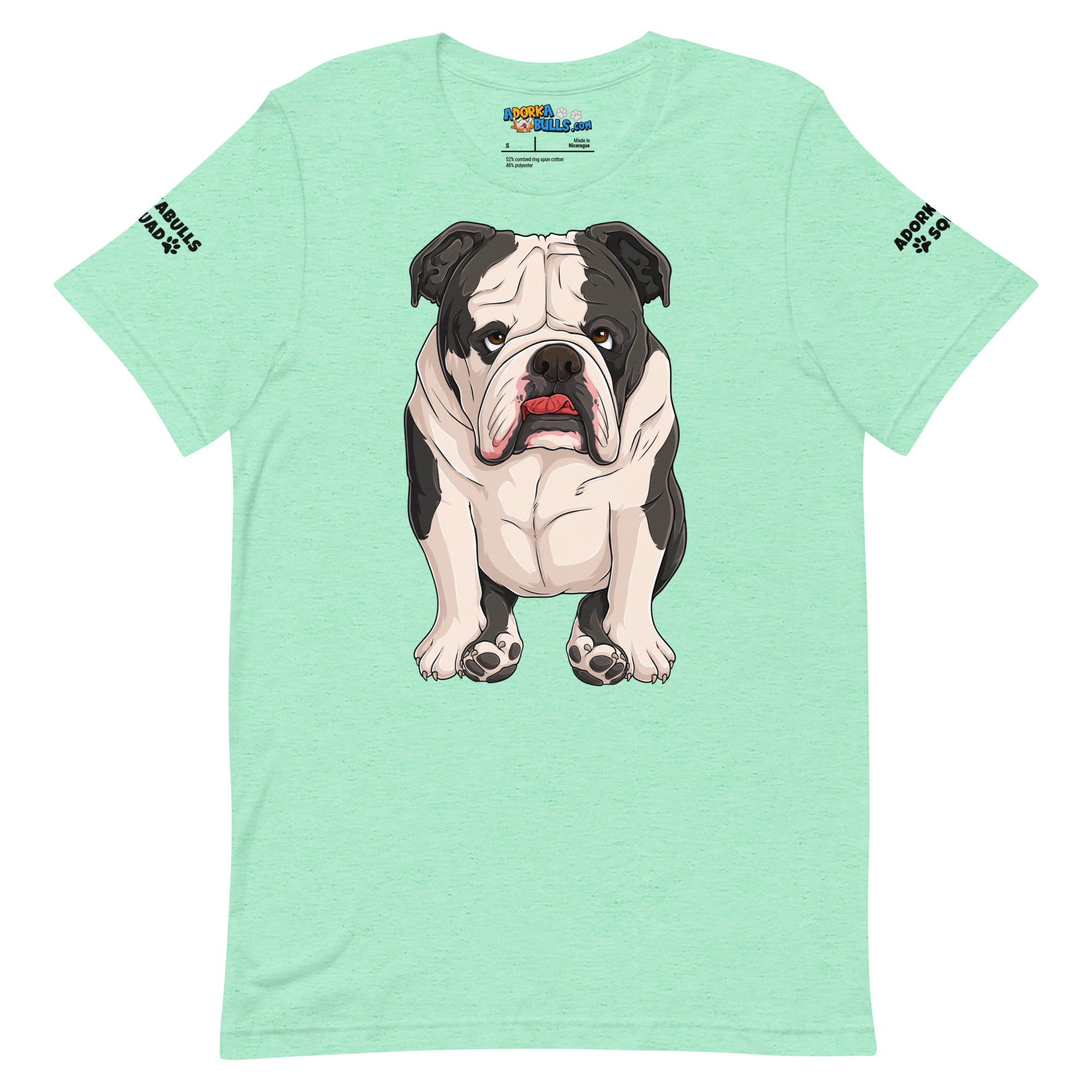 "Adorkabulls Squad" Sitting Bully Unisex Tee | Black & White Colored