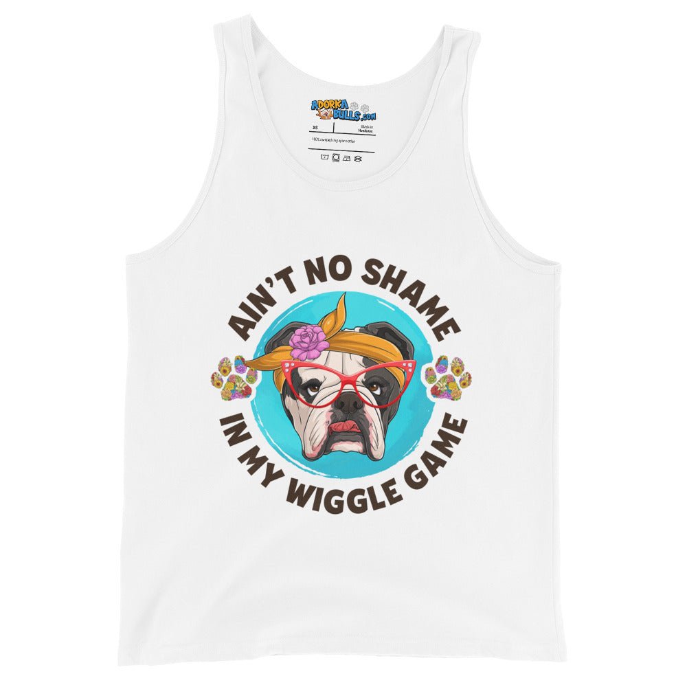 "Ain’t No Shame in My Wiggle Game" Female English Bulldog Men&