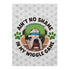 "Ain’t No Shame in My Wiggle Game" – Male English Bulldog Garden Flag