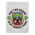 "Ain’t No Shame in My Wiggle Game" – Male Frenchie Garden Flag
