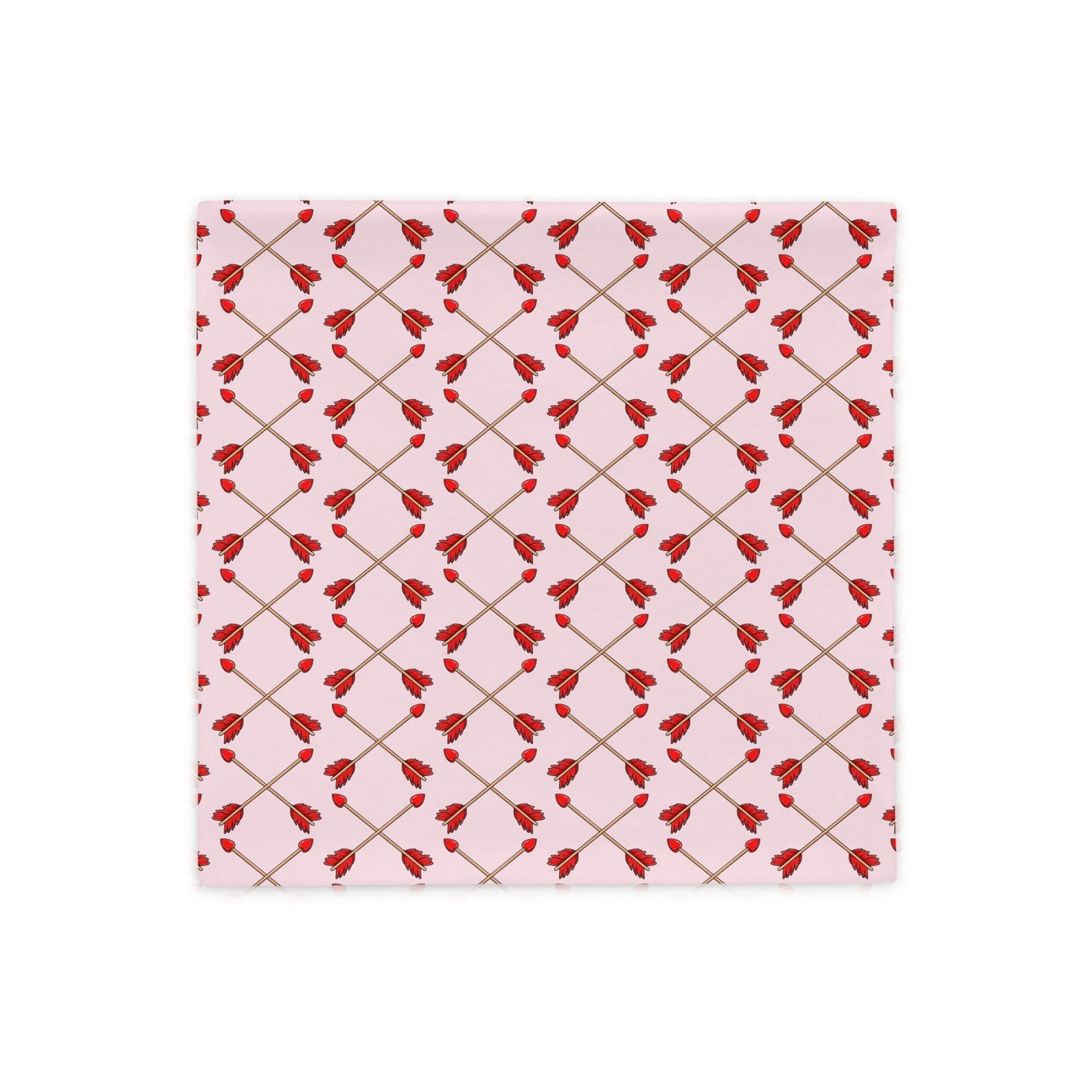 "Guilty of Love" English Bulldog Pillow Case | Fawn & White Colored Male