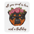 "All You Need Is Love And A Bulldog" Mouse Pad | Tri Colored
