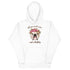 "All You Need Is Love and a Bulldog" Unisex Hoodie | Fawn & White Colored English Bulldog