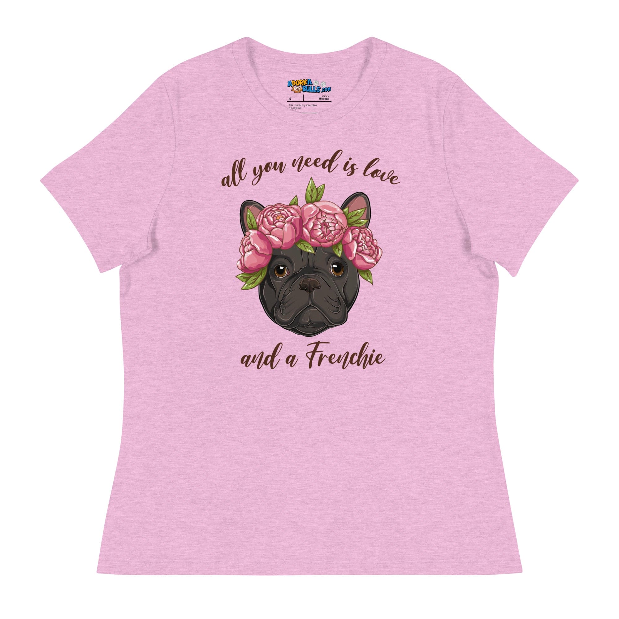 "All You Need Is Love and a Frenchie" Women&