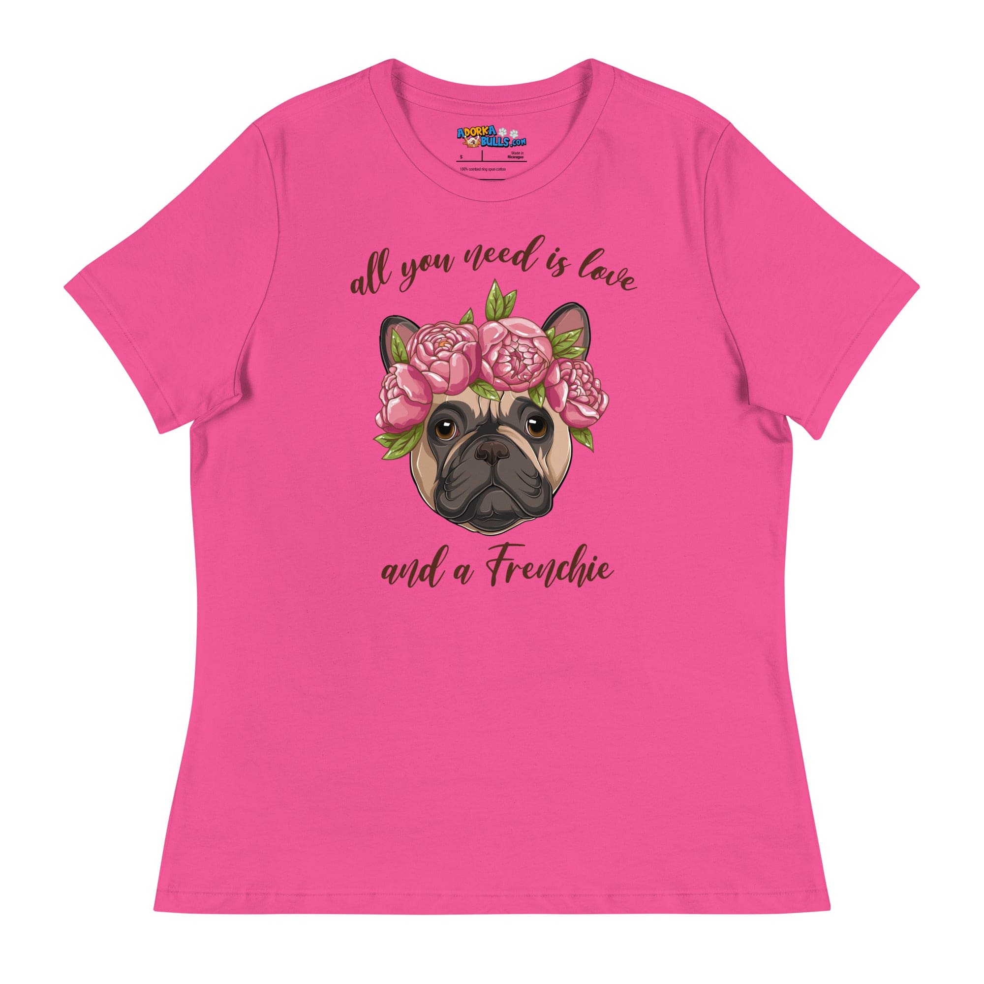"All You Need Is Love and a Frenchie" Women&