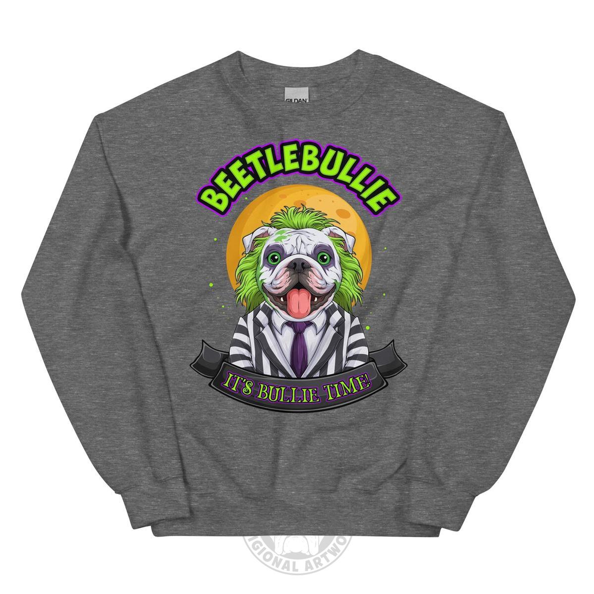 BeetleBullie Bulldog Halloween Sweatshirt