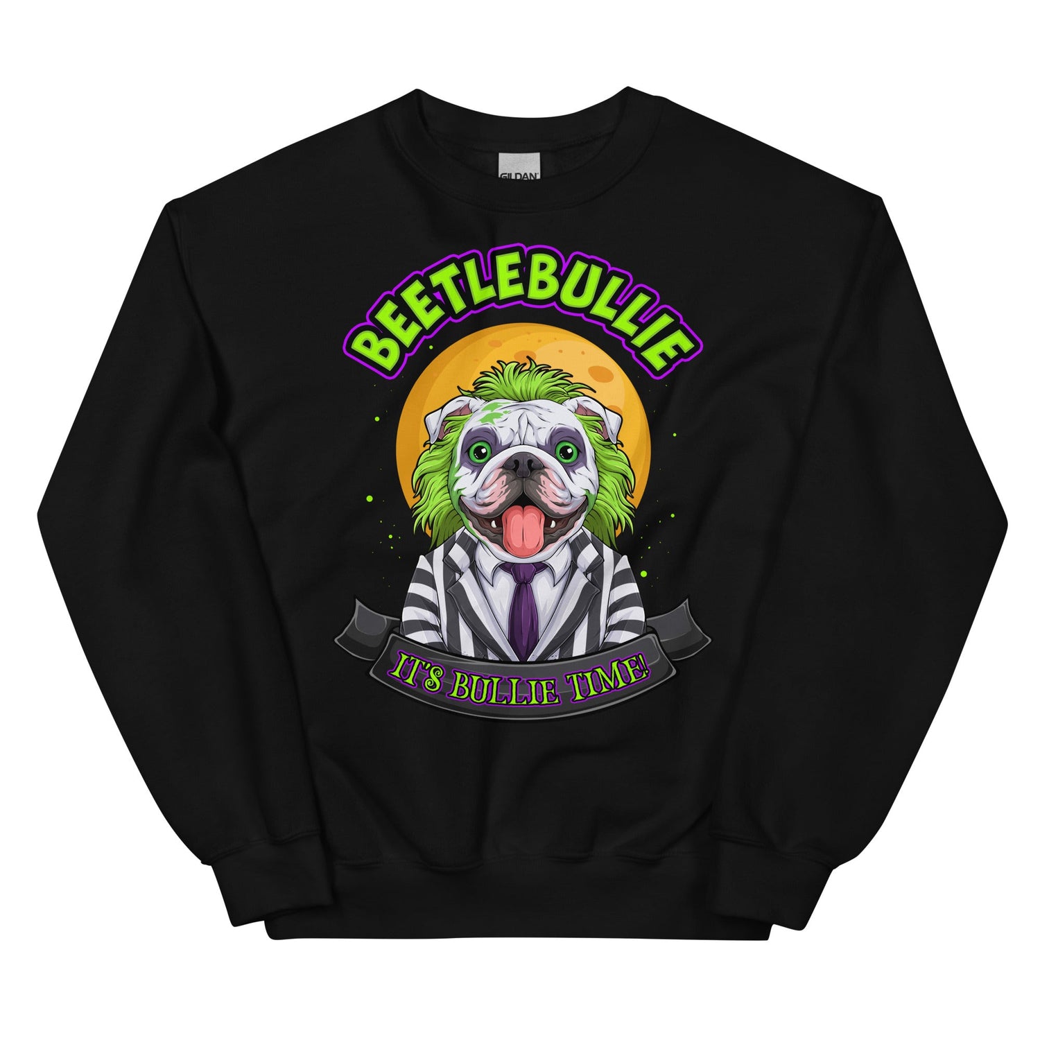 BeetleBullie Bulldog Halloween Unisex Sweatshirt