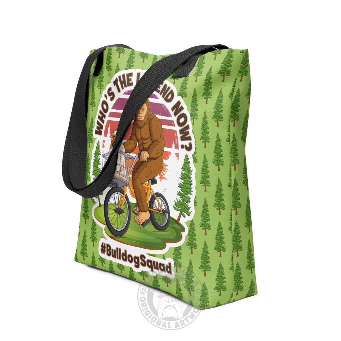 Bigfoot & English Bulldog Tote – Who’s the Legend Now?