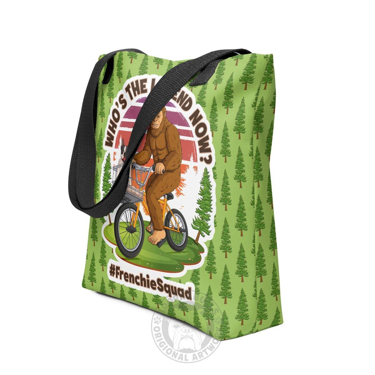 Bigfoot & Frenchie Tote – Who’s the Legend Now?