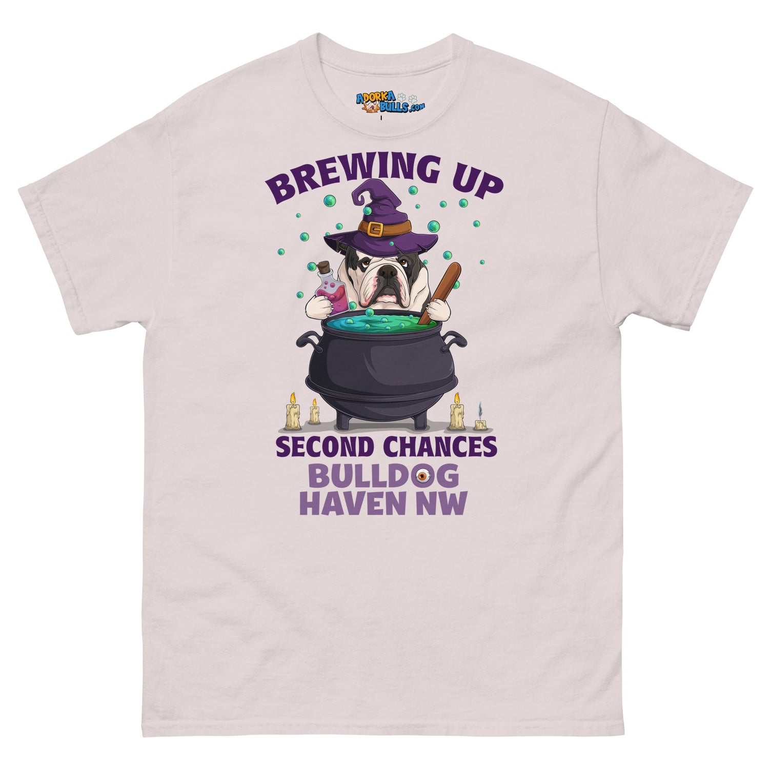 "Brewing Up Second Chances" BHNW Bulldog Halloween Men’s T-Shirt