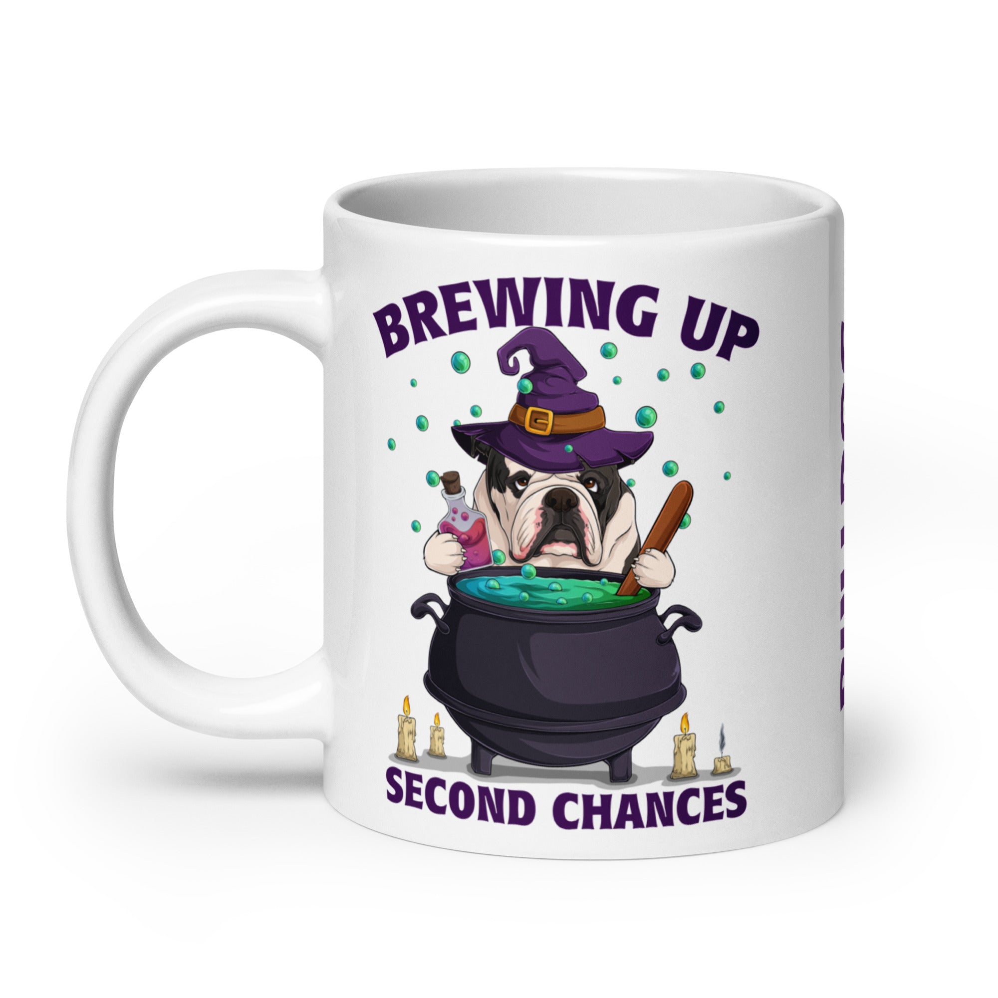 "Brewing Up Second Chances" BHNW Bulldog Halloween Mug