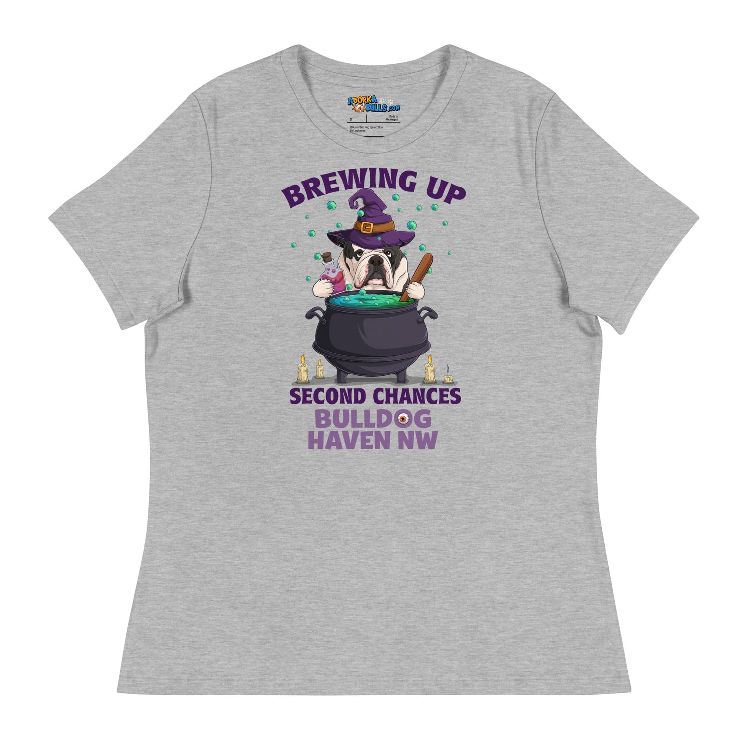 "Brewing Up Second Chances" BHNW Bulldog Halloween Women’s T-Shirt