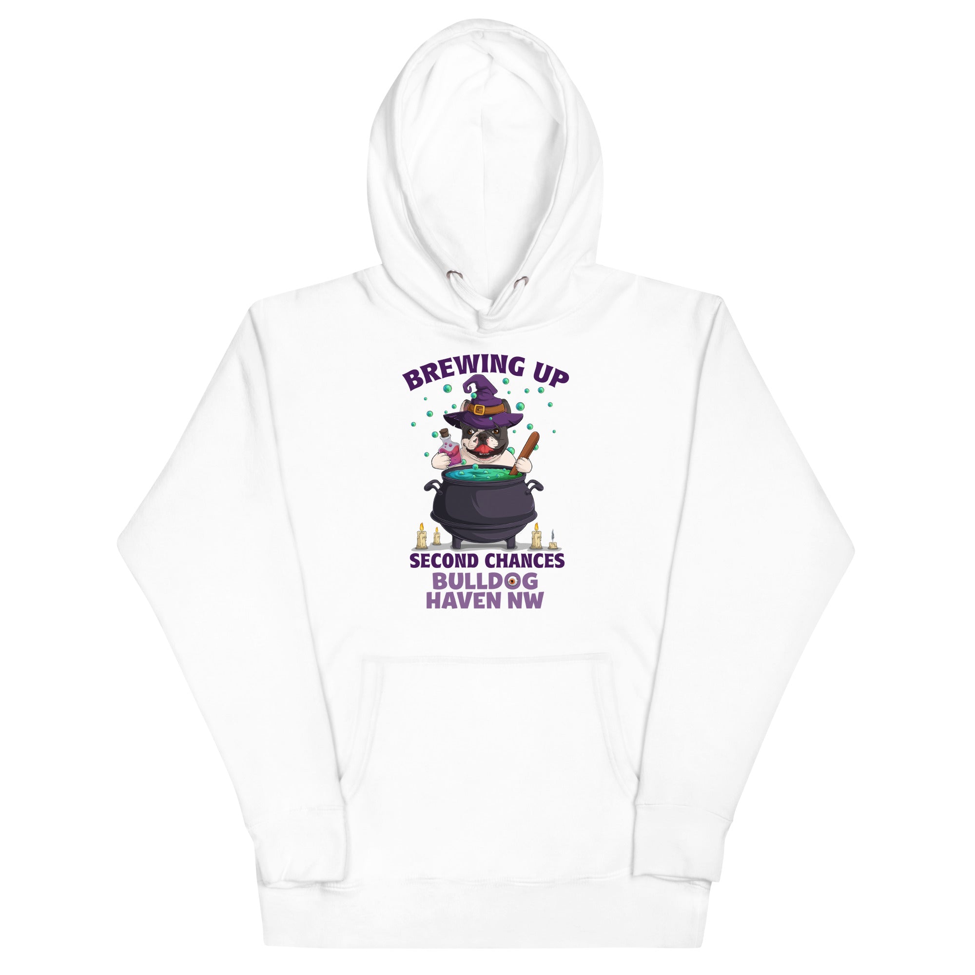 "Brewing Up Second Chances" BHNW Frenchie Halloween Hoodie