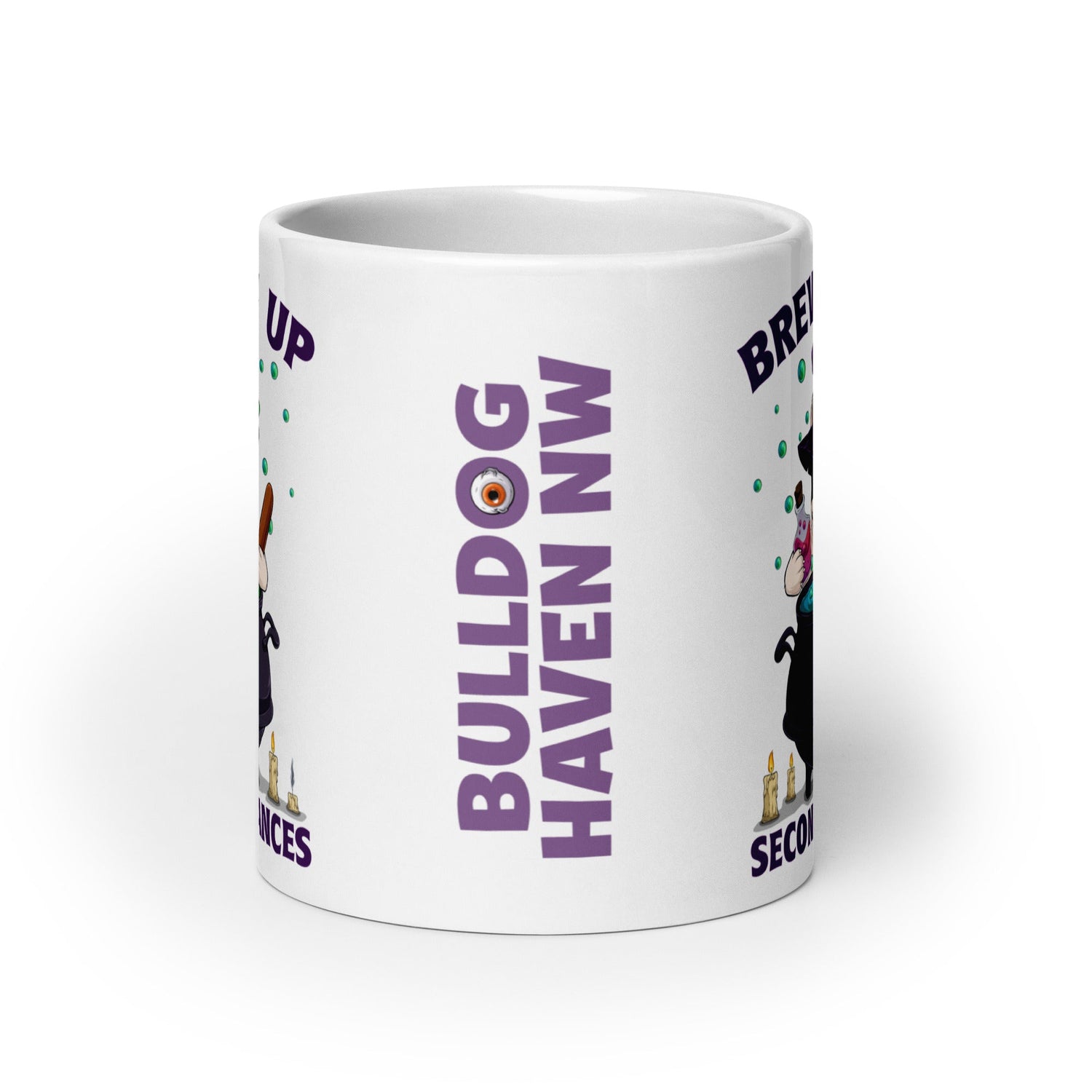 "Brewing Up Second Chances" BHNW Frenchie Halloween Mug