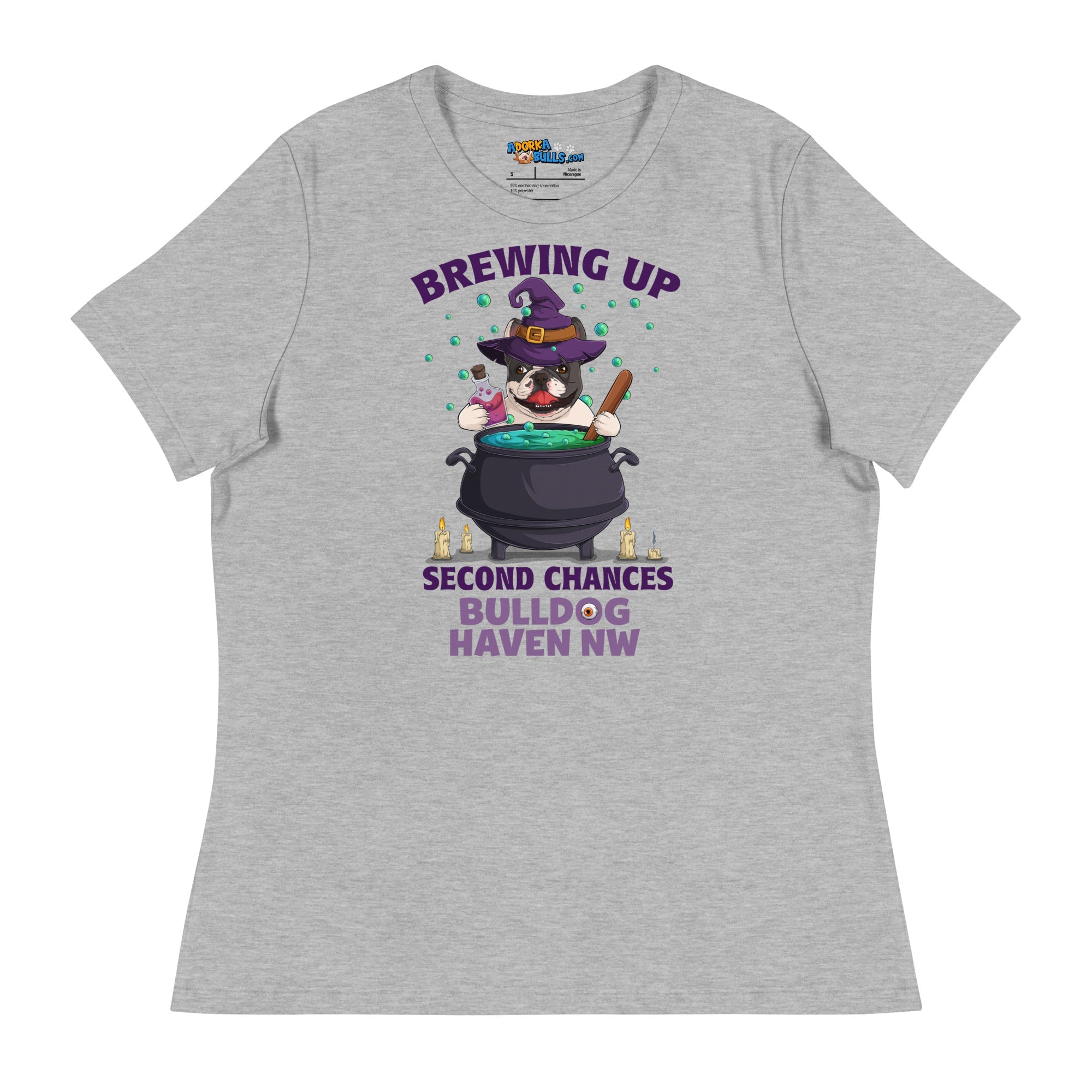 "Brewing Up Second Chances" BHNW Frenchie Halloween Women’s T-Shirt