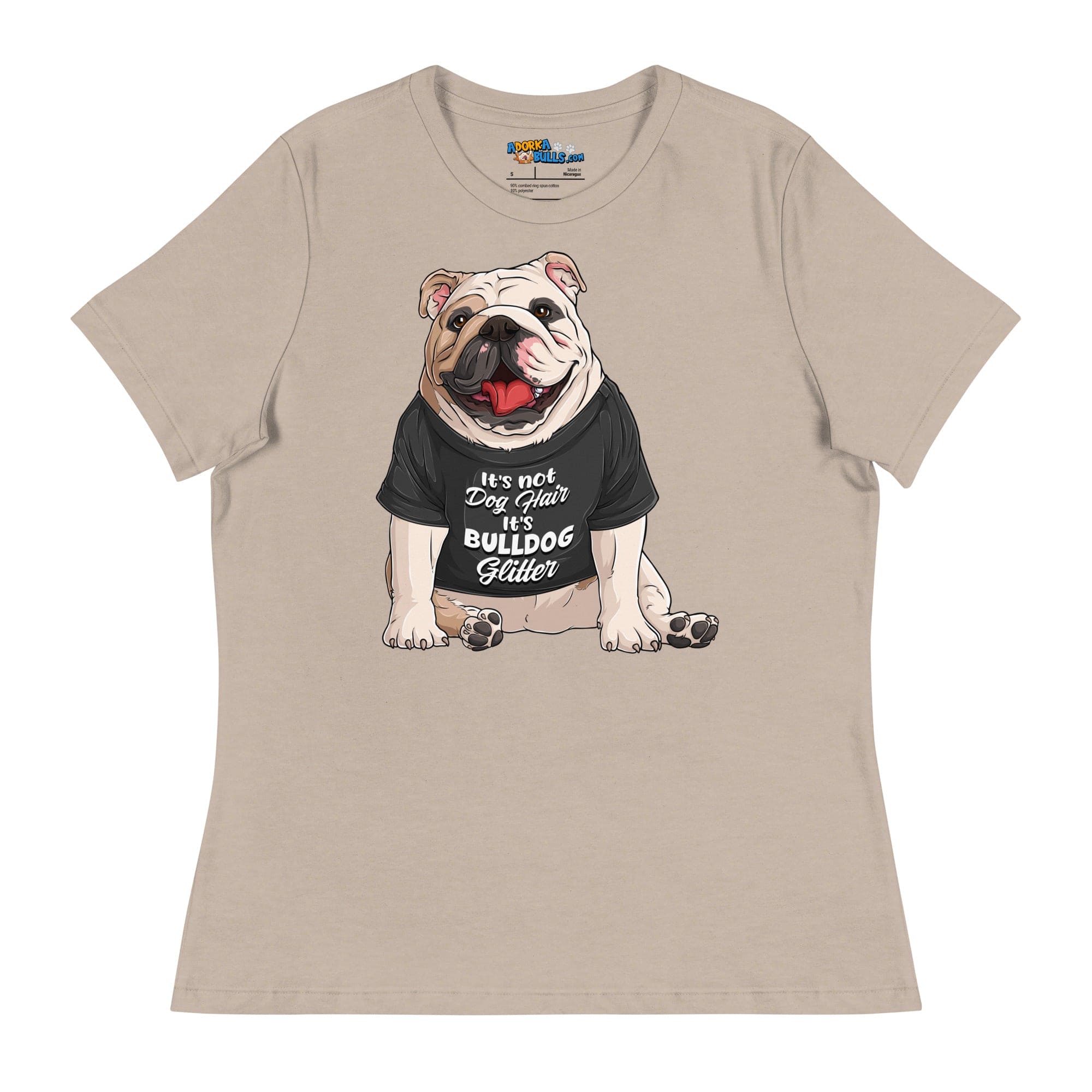 "Bulldog Glitter" English Bulldog Women&