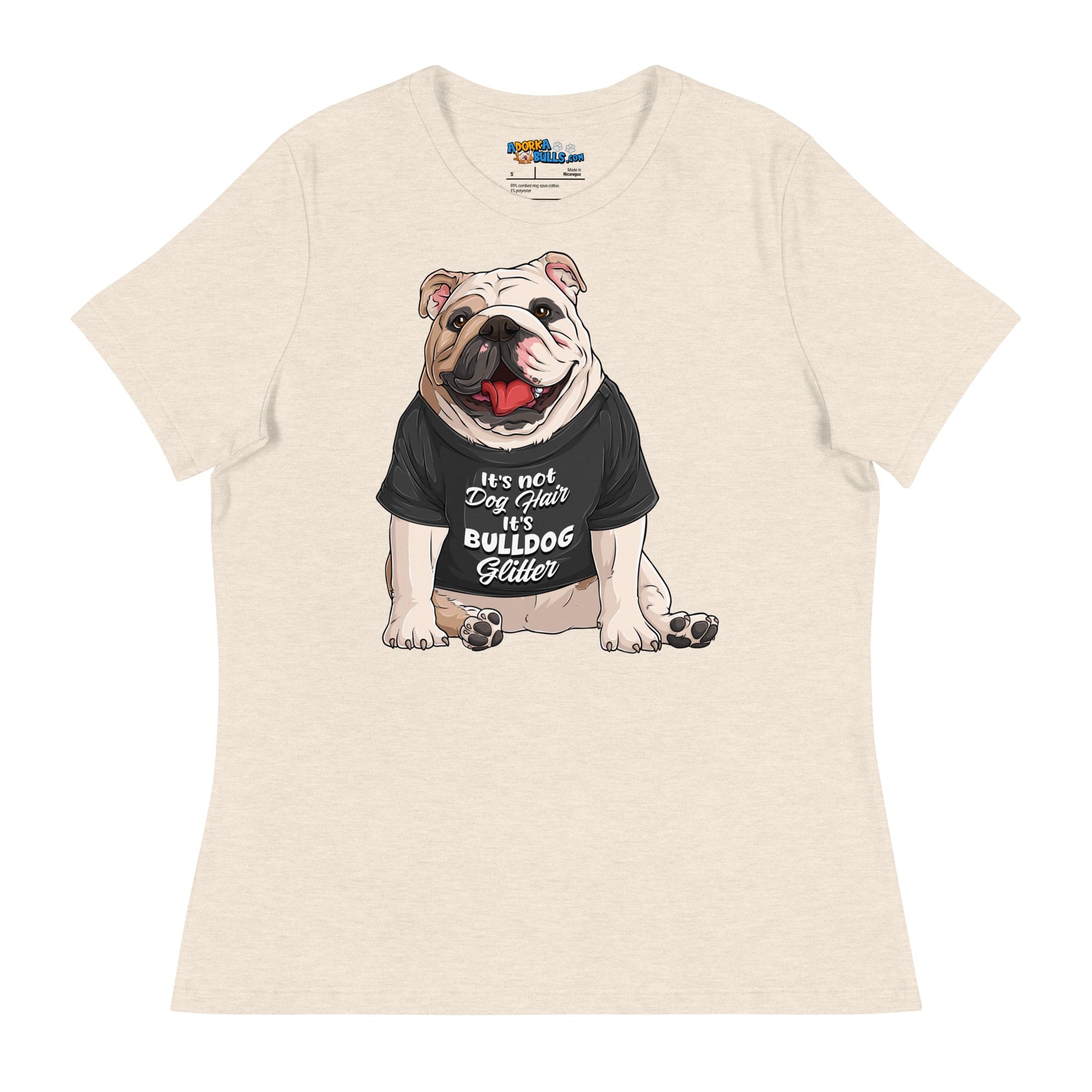 "Bulldog Glitter" English Bulldog Women&