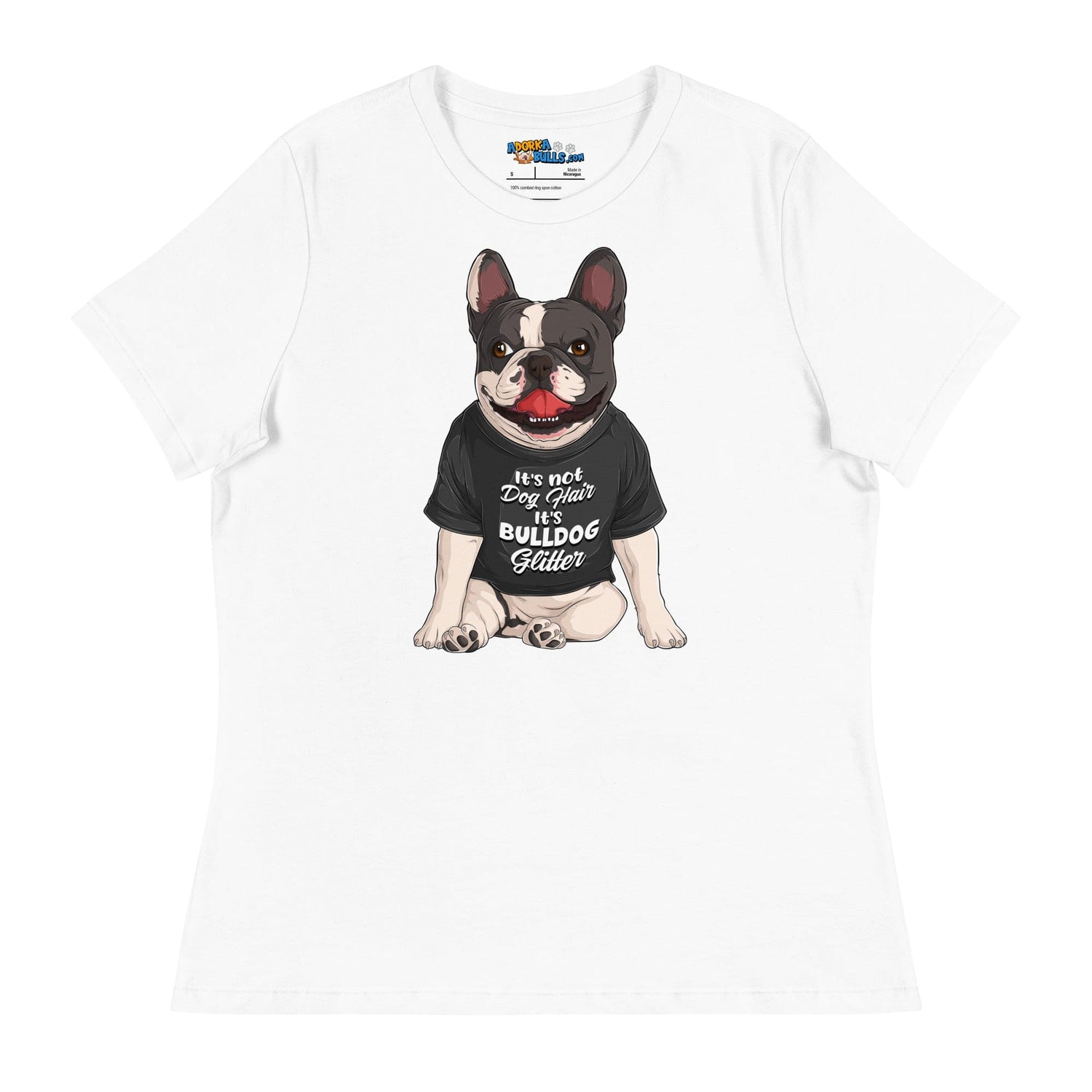 "Bulldog Glitter" French Bulldog Women&