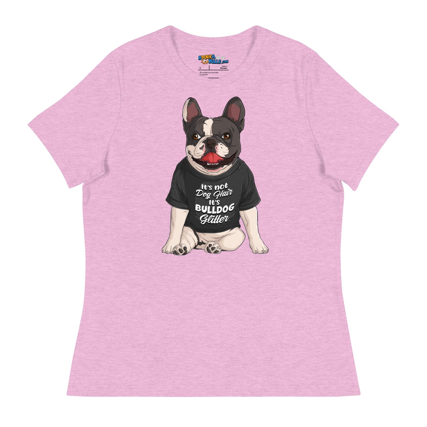 "Bulldog Glitter" French Bulldog Women&