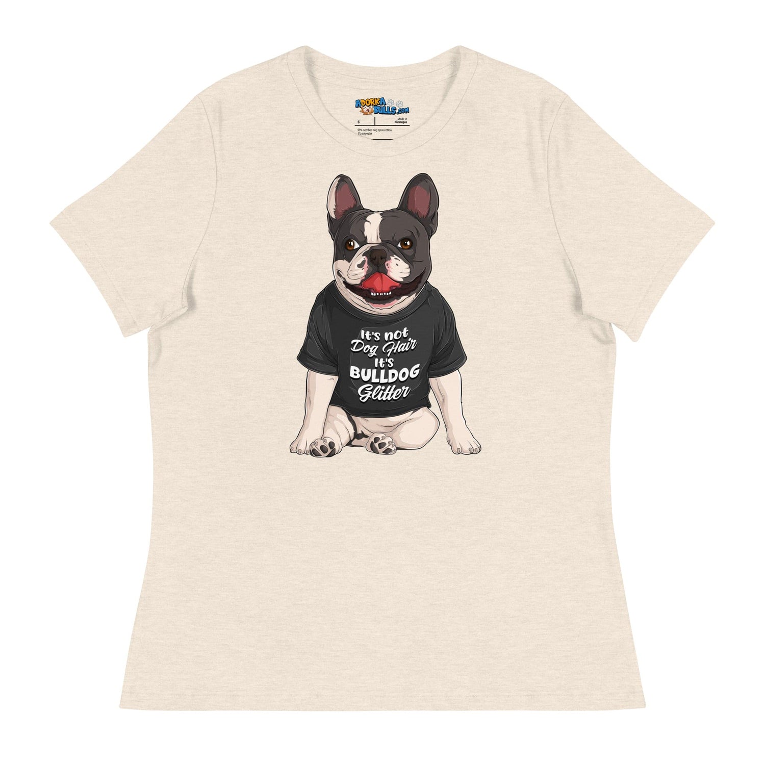 "Bulldog Glitter" French Bulldog Women&