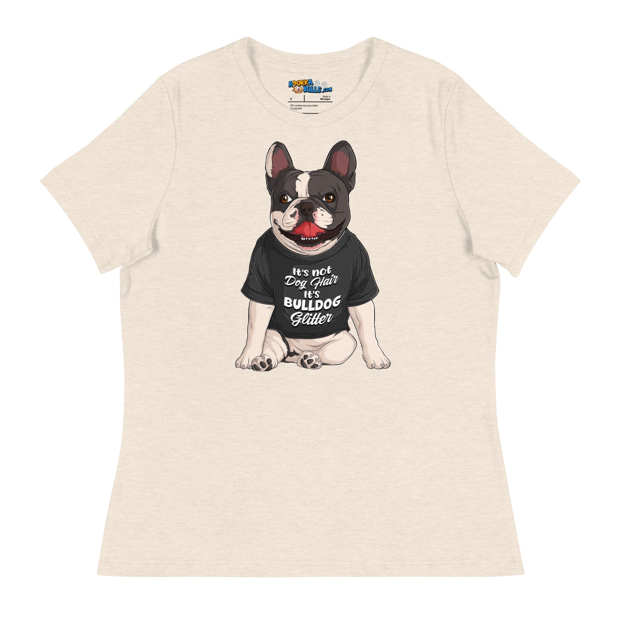 "Bulldog Glitter" French Bulldog Women&