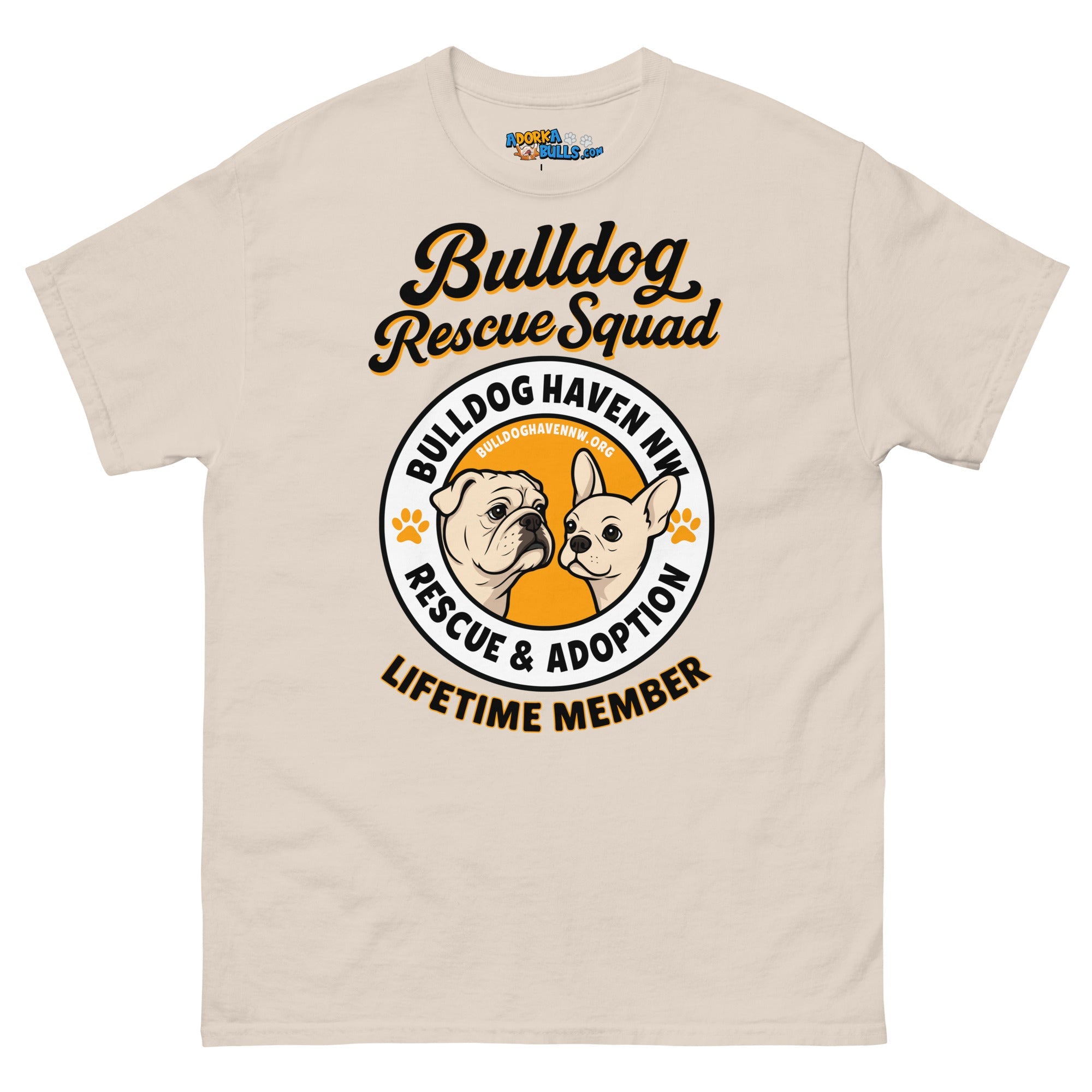"Bulldog Rescue Squad" BHNW Men’s T-Shirt