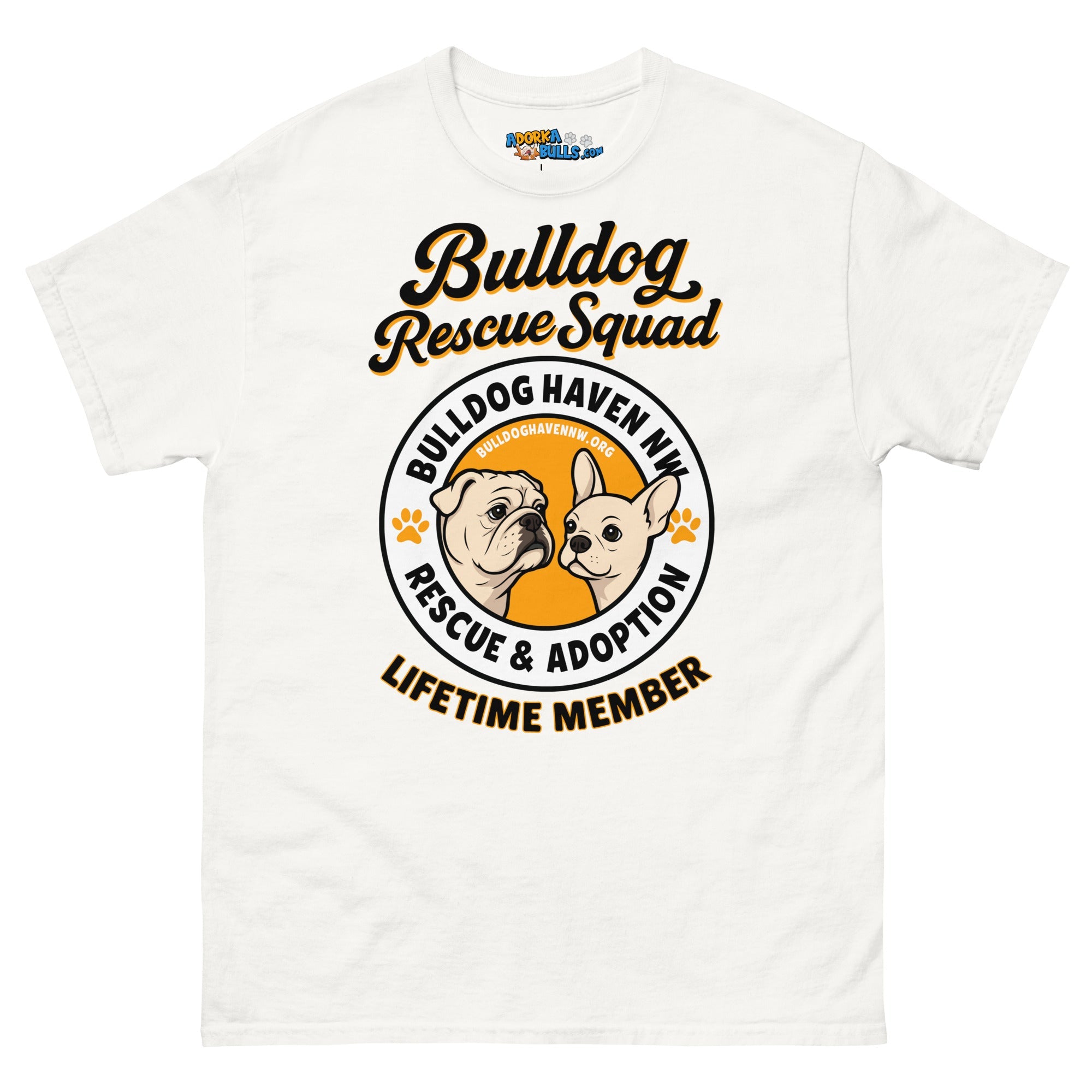 "Bulldog Rescue Squad" BHNW Men’s T-Shirt
