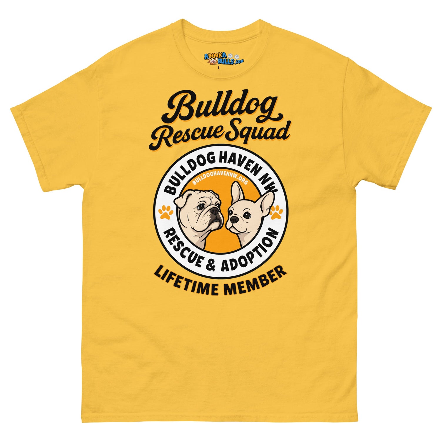"Bulldog Rescue Squad" BHNW Men’s T-Shirt
