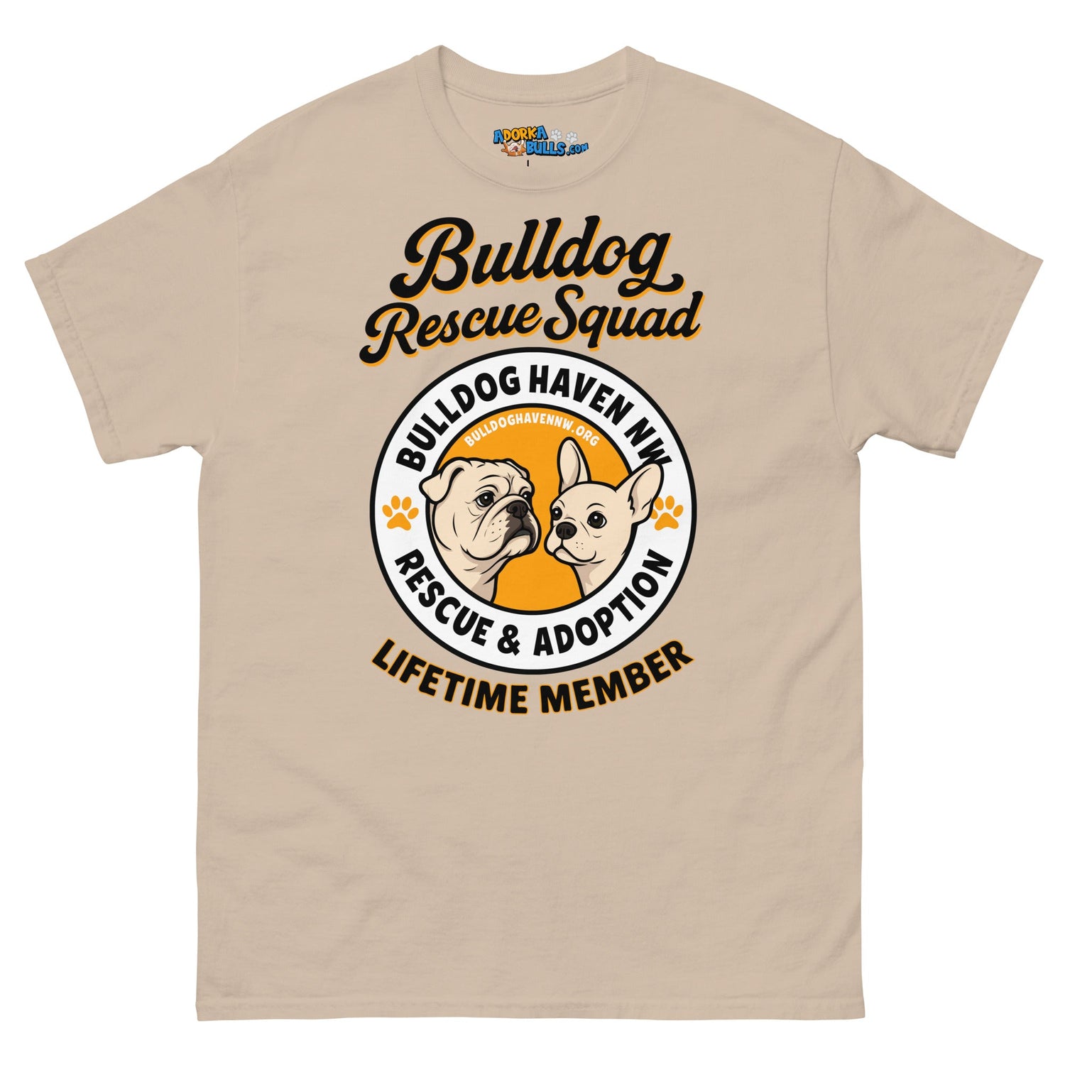 "Bulldog Rescue Squad" BHNW Men’s T-Shirt