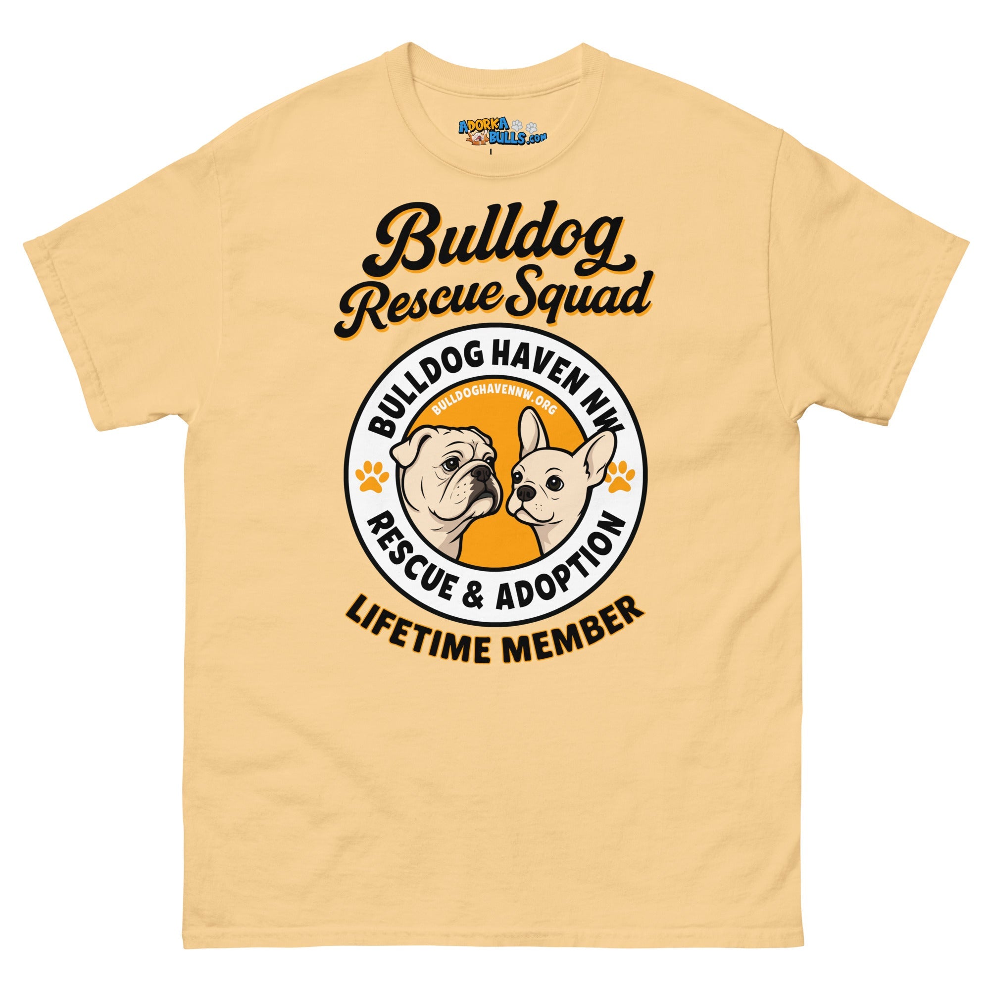 "Bulldog Rescue Squad" BHNW Men’s T-Shirt