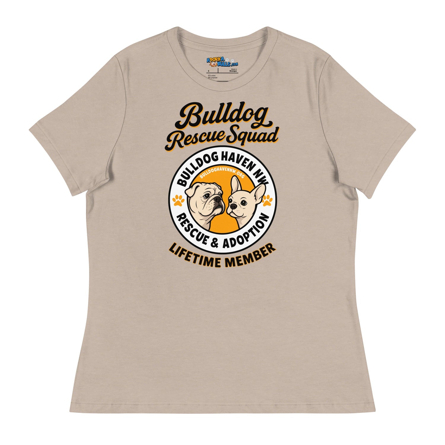 "Bulldog Rescue Squad" BHNW Women’s T-Shirt