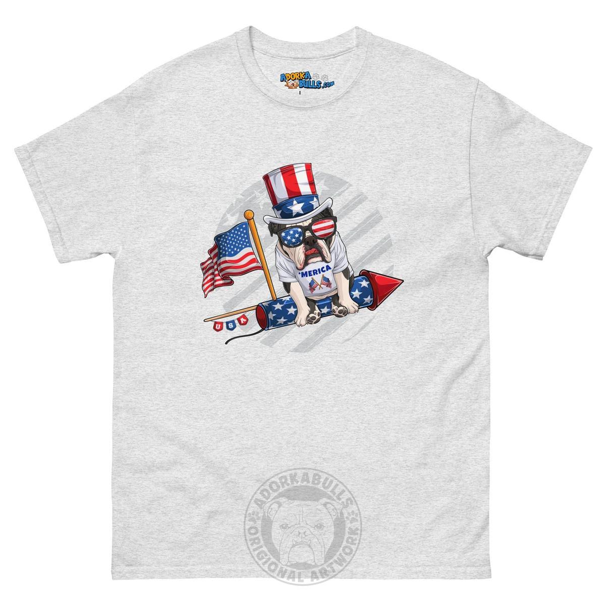 Bulldog Riding Firework Men&