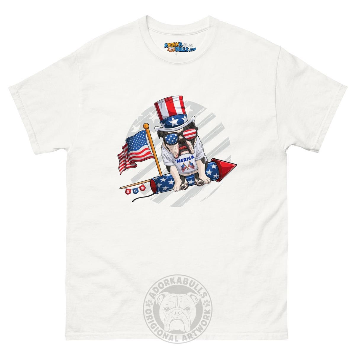 Bulldog Riding Firework Men&