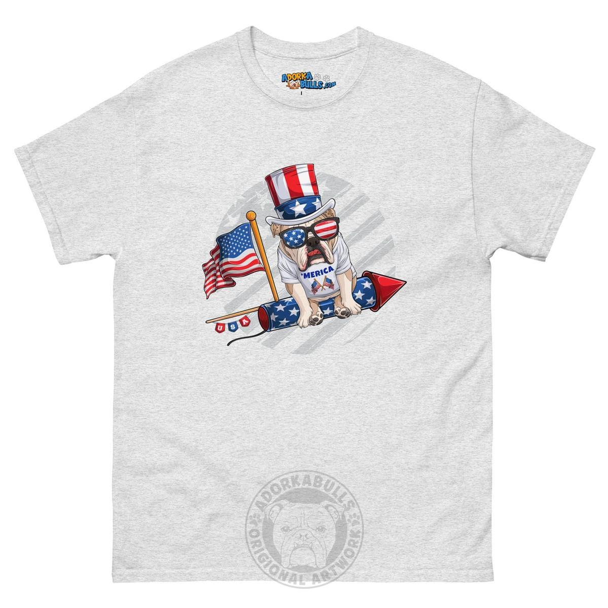 Bulldog Riding Firework Men&