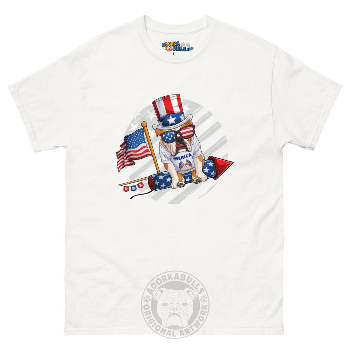 Bulldog Riding Firework Men&
