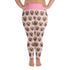 "Bulldogs Are My Happy Place" English Bulldog Plus Size Leggings