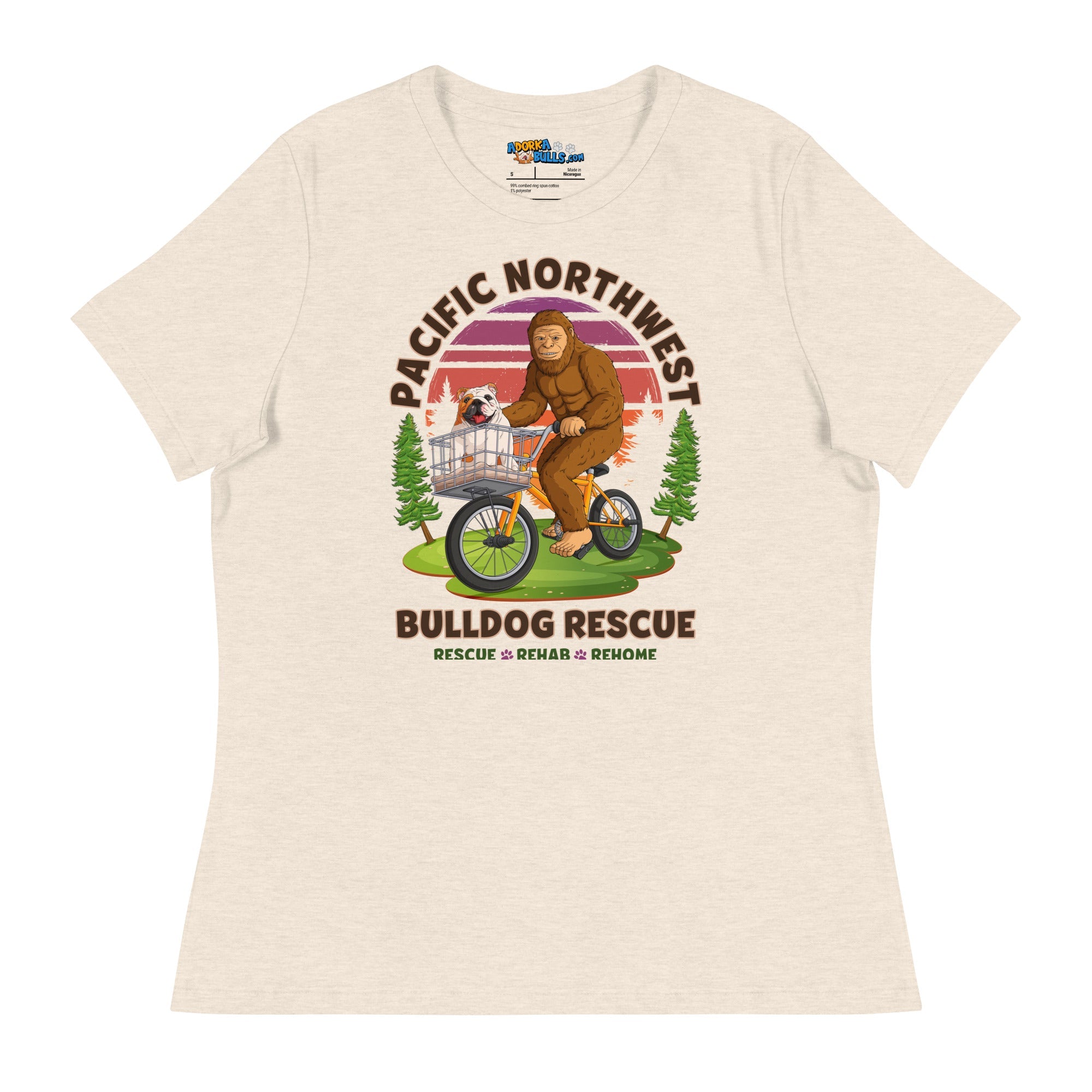 "Bulldogs & Bigfoot" Pacific Northwest Bulldog Rescue Women&