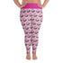 "Bulldogs For Life" Plus Size Leggings | Black & White Colored