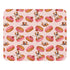 "Bulldogs & Pink Donuts" Mouse Pad | Red & White Colored