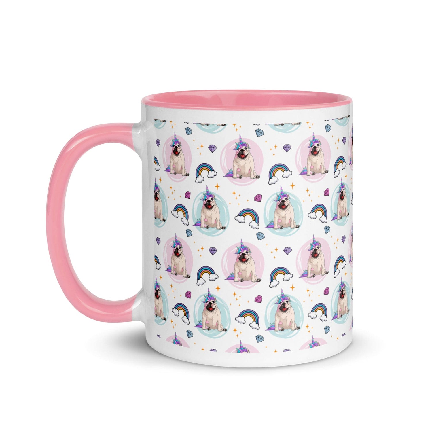 Bullicorn Mug with Color Inside
