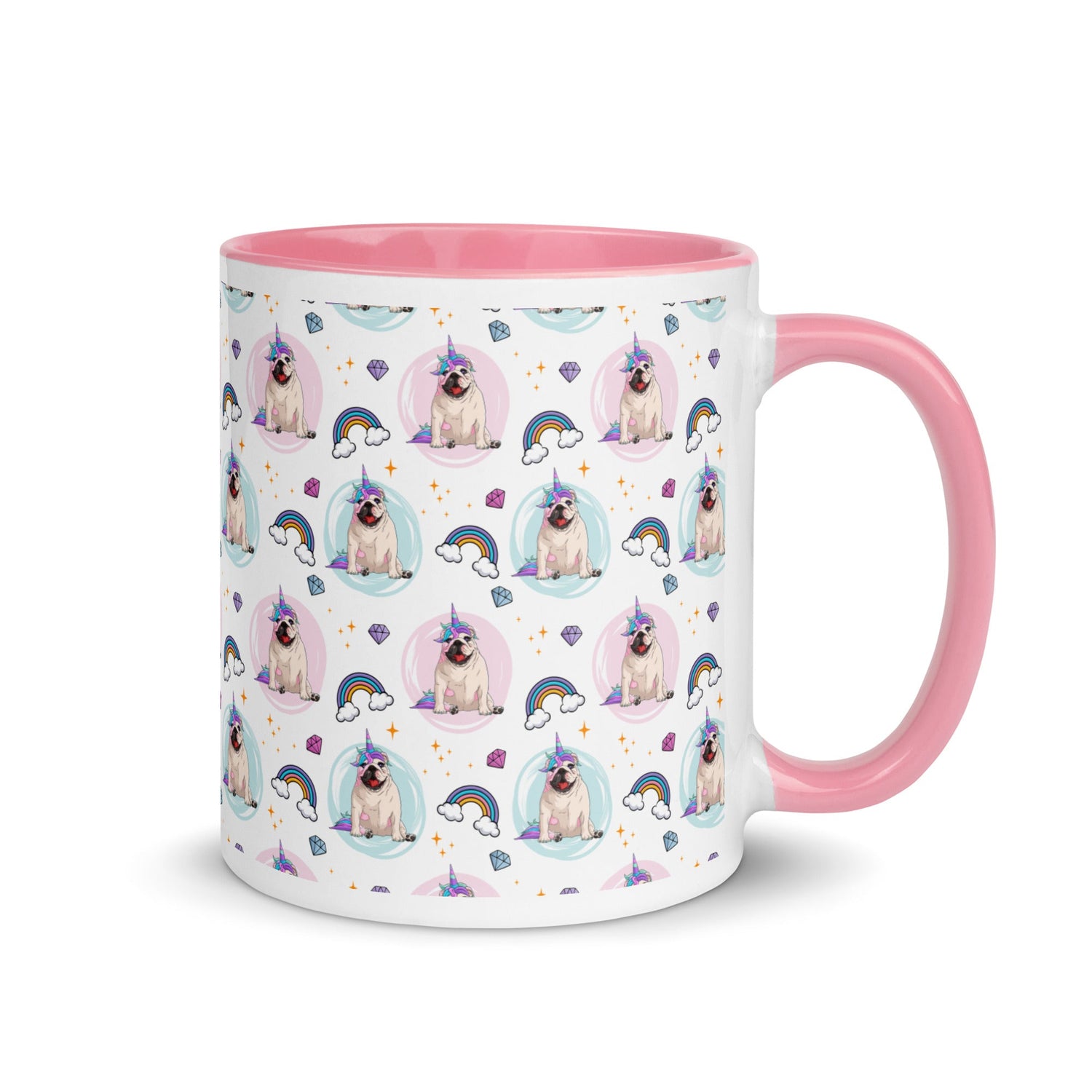 Bullicorn Mug with Color Inside