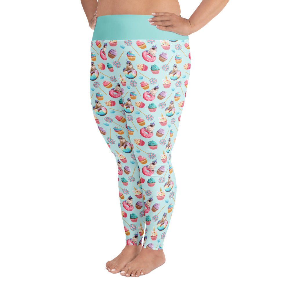 Bullicorns & Sweet Treats Plus Size Leggings