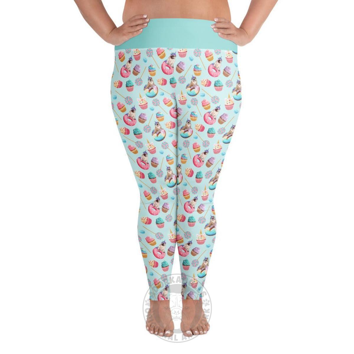 Bullicorns & Sweet Treats Plus Size Leggings