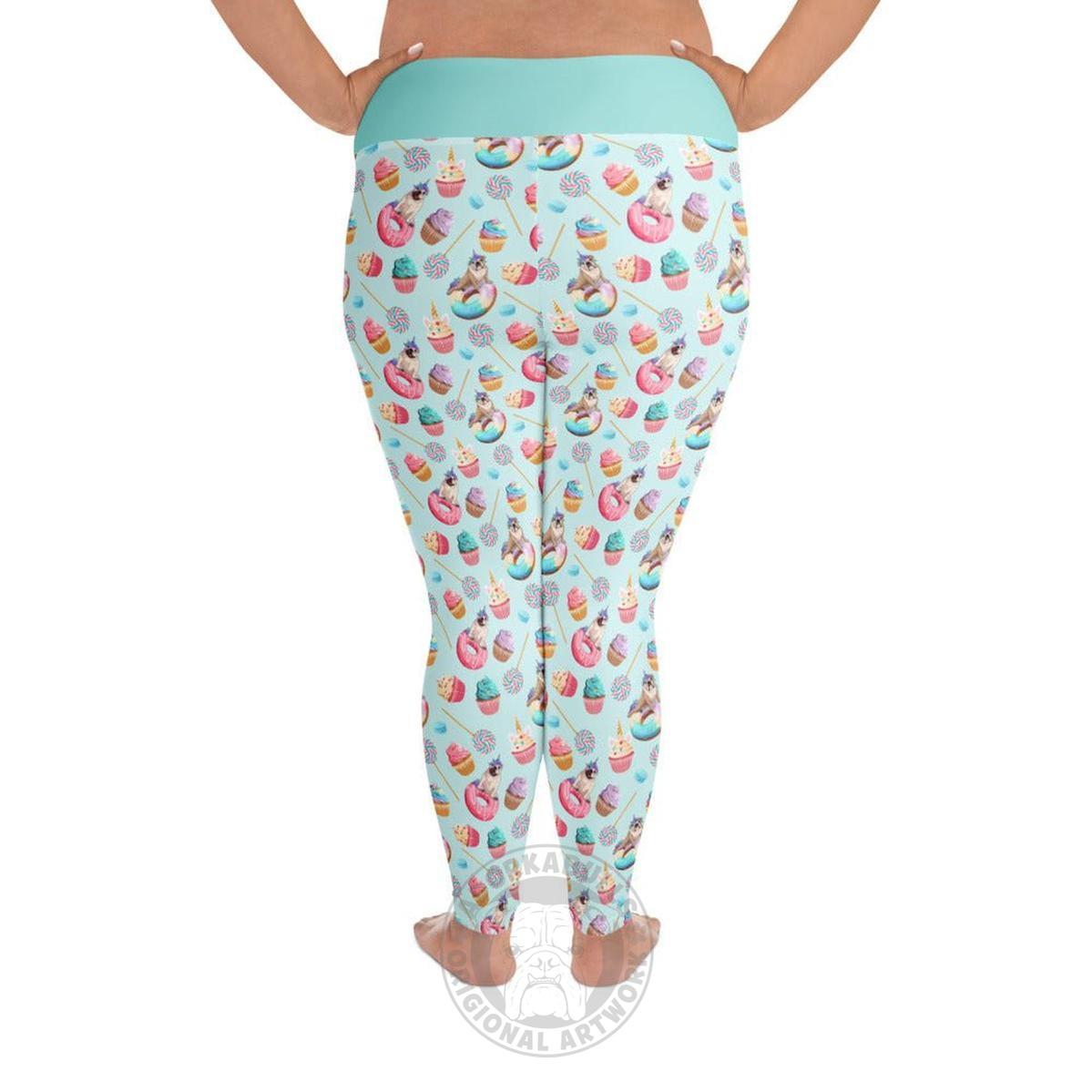Bullicorns & Sweet Treats Plus Size Leggings