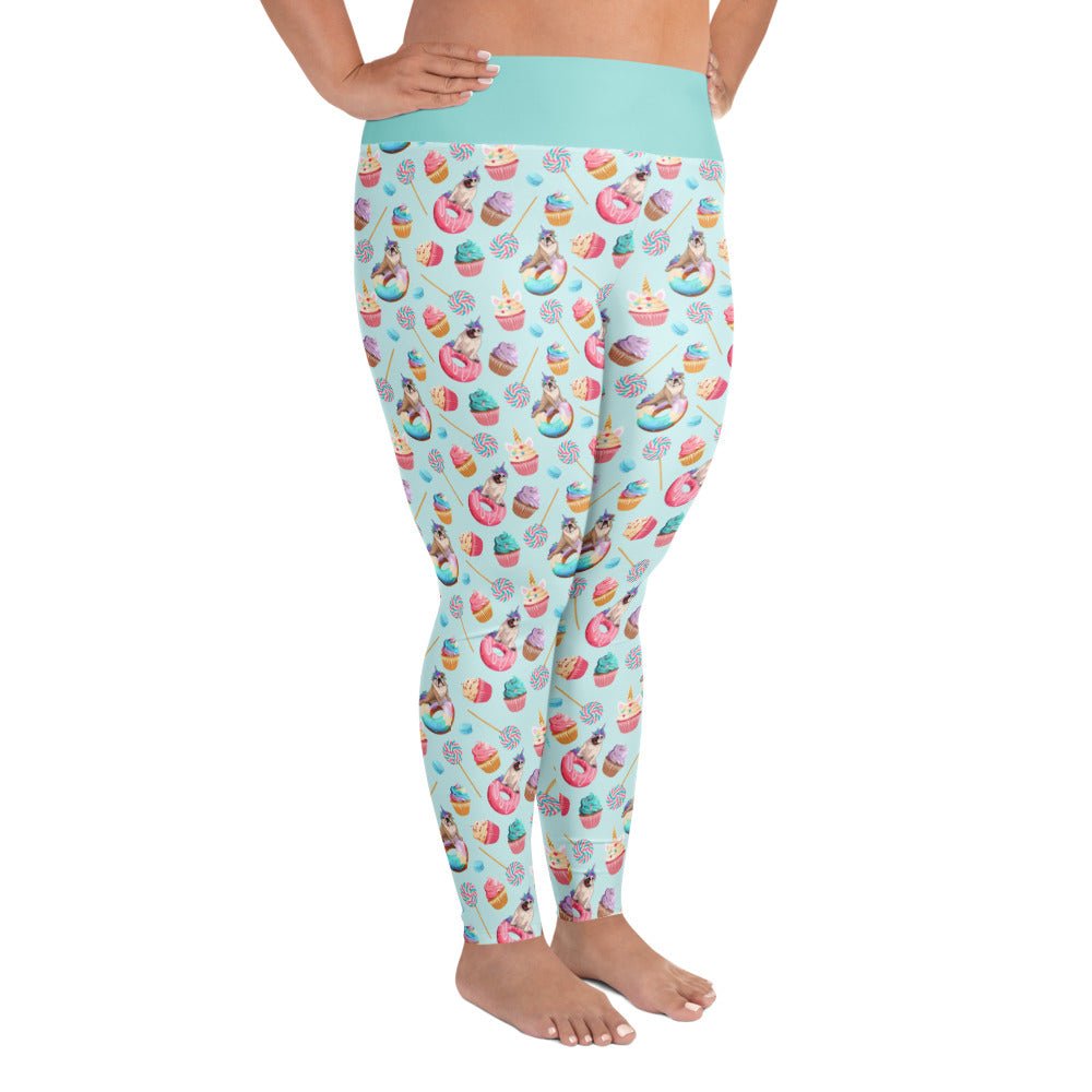 Bullicorns & Sweet Treats Plus Size Leggings