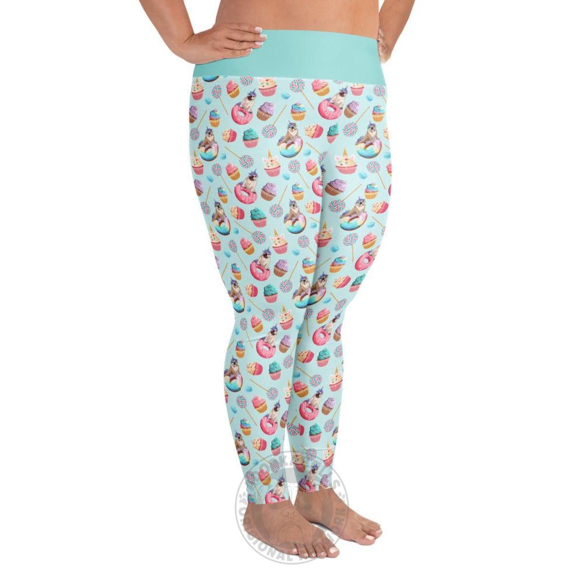 Bullicorns & Sweet Treats Plus Size Leggings