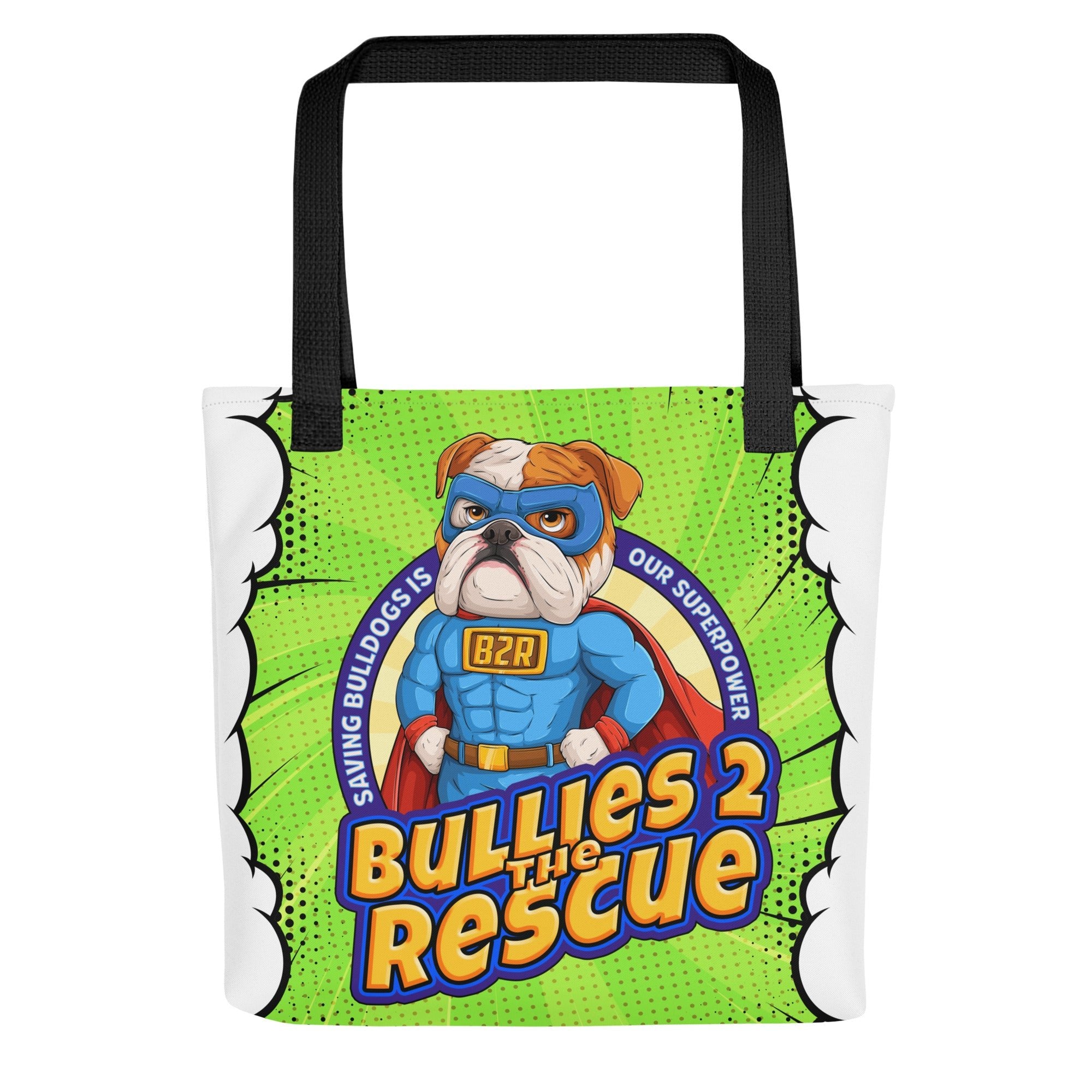 Bullies 2 the Rescue Green Comic Tote bag